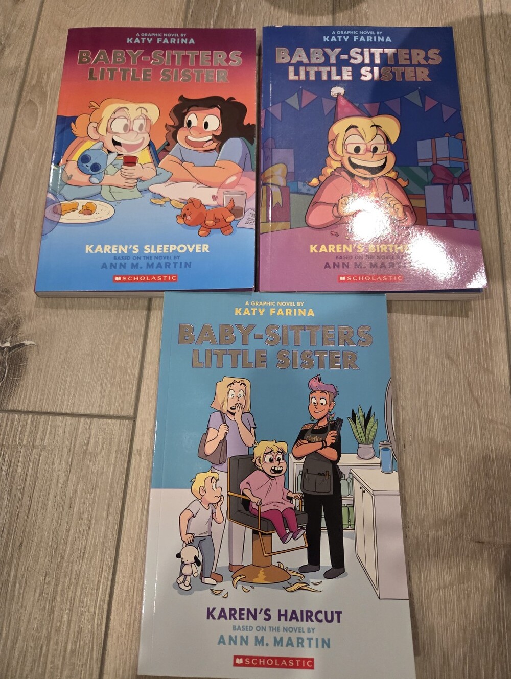 Books/Graphic Novels Baby Sitters Club Books 6,7,8